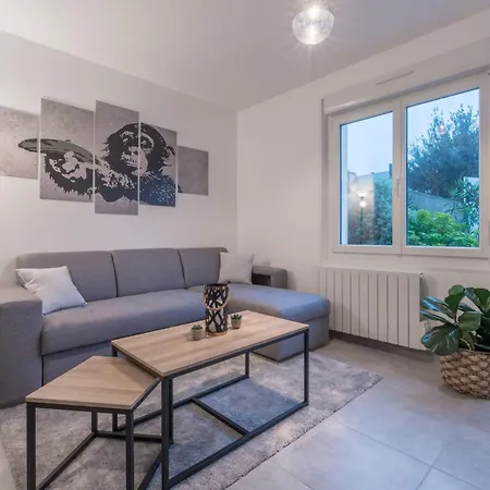 L'urbain - 600m Gare - Parking 公寓 圣纳泽尔